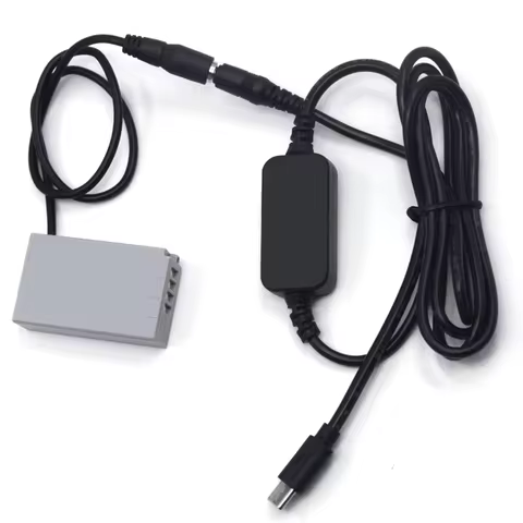Type-C PD Power Cable EH5A + EP-5F EN-EL24 Dummy Battery - Stable Power Overcharge Protection for Ni