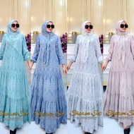 Limited Sharon Dress Amore By Ruby Ori Dress One Set Dress Muslim Baju