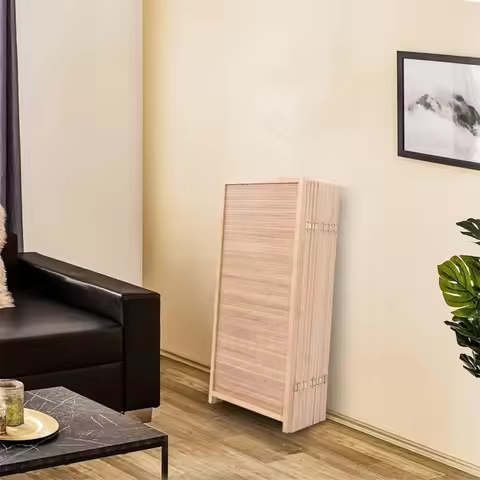 New 6 Panel Room Divider 6 Ft Tall Folding Privacy Screen Partition Divider For Room Separation Brow