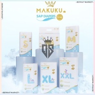 Makuku Air Diapers Premium Pro Care Sap Diaper Pants Pants Adhesive Tape Diaper Dry Comfort Fit Comf