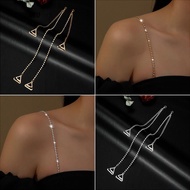 Eirene0 Rhinestone Bra Straps - Adjustable, Non-slip & Removable