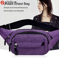 PINLESG Waist Bum Bag Casual Travel Adjustable Zip Pouch Wallet