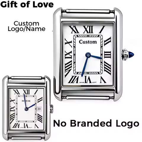 Custom Logo Watch Personalized Name Unisex Birthday Gift of All Love For Him And Her For Seiko Tank 
