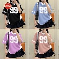 【Free Custom Name & Number】NO.99/00 Retro Collar Jersey Korean style Men's and Women's Sports T-Shir