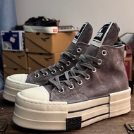 Rick Owens DRKSHDW Converse Chuck 70 Distressed Dark Gray High-Top Shoes A06755C