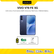VIVO V70 FE 5G SMARTPHONE (8GB RAM+256GB ROM) / (12GB RAM+256GB ROM) | ORIGINAL VIVO MALAYSIA