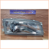 § ◸ ▦ MITSUBISHI LANCER  PIZZA HEADLIGHT - HEADLIGHT HEADLAMP 1997-1998