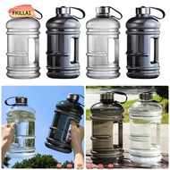 FKILLAONE 1Pcs Water Bottle, PETG 2L Large Capacity Sports Drink Bottle, With Handle Gallon Bottle P