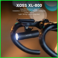 ▼ ◩ ✦ XOSS XL 800 Bike Headlight 800lm Torch Light Waterproof USB Rechargeable Bicycle Front Light
