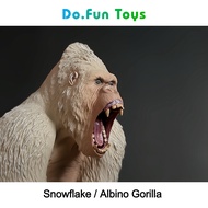 Animal Figurine | SNOWFLAKE / ALBINO GORILLA / Gorilla Albino Miniature Toy
