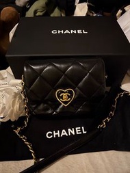Chanel 23s mini cf 愛心扣方胖子