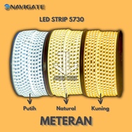 NAVIGATE LED HOSE 5730 ROLL 220V-240V WHITE natural AND YELLOW 100 METERS MODEL 5730 COLOR 6,500K 40