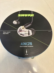 Shure Aonic 215 Sound Isolating Earphones 隔音耳機