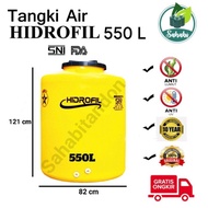 Terlaris!! Tandon Air / Toren Air / Tangki Air HIDROFIL 500 Liter Anti Lumut