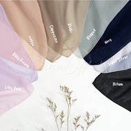 MUKU HIJAB - PREMIUM GRADE POLYCOTTON SQUARE HIJAB a l Bella Square Hijab l Square Hijab l Square Hi