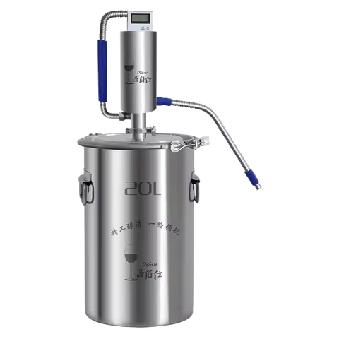 20L Moonshine Distiller Brewing Alcohol Mashine Home Brewing Liquor Brandy Bodka Distiller, Comprise