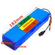 10S2P36V30ahBattery Pack186500Lithium Ion Battery500WFor High-Power Motorcycle Scooter
