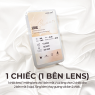 ( Nhập mã LAZSOCIAL99 - giảm 30% đơn từ 199k ) Lens nâu tự nhiên có độ cận SEOUL thương hiệu Angel E
