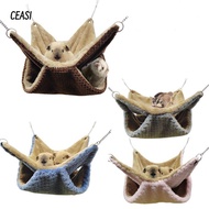 CEASI Hamster Cage Fashion Plush Ferret Rat Squirrel Beds