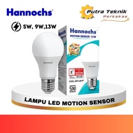 CAHAYA HANNOCHS MOTION SENSOR WHITE LIGHT LED BULB 5W, 9W, 13W