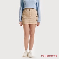 Penshoppe Essentials Cargo Skort For Women