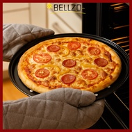 【in stock】BELLZO Perforated Pizza Pan Set, Carbon Steel Non Stick Pizza Baking Tray, Durable Mupti P