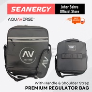 AQUAVERSE SEAPRO Regulator Bag for Scuba Diving Regulator First Stage Second Stage YOKE DIN