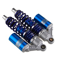 Universal 320mm Motorcycel Air Shock Absorbers Suspension Cushion Adjustable For Scooter Gokart Mope