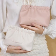 LACHAPELLE Cosmetic Bag Waterproof Simple Travel Make Up Bag Automatic Storage Closing Bag Lipstick 