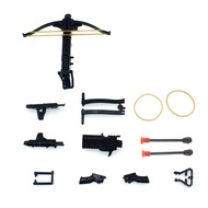 ☾✘Plastic Assembling Combination Rubber Band Bow And Arrow Crossbow Toy Assembling Capsule Toy - Cra