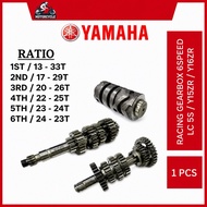 YAMAHA RACING GEARBOX GEAR BOX Y15ZR Y15 / Y16ZR Y16 / LC135 5S 6 SPEED 6S RATIO MODIFY FULL SET 1-6
