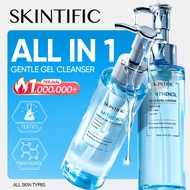 SKINTIFIC Men Face Wash Cleanser 120ml Amino Acid Oil Control Panthenol Gel Cleanser sabun lelaki Hy