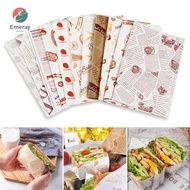 EMERAY Food Packaging Wrapping Paper Baking Sandwich Paper Food Wrappers Paper Baking Tools Wax Pape