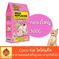 Coco kat อาหารแทนนมสำหรับลูกแมว โคโค่แคท นมแพะผง ลูกแมว นมลูกแมว ชูก้า นมชูก้า นมกระรอก