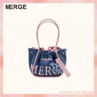 （offical）แท้💯🆕!!👜MERGE A DAY BAG L/mini🤎7 Color🖤 Merge กระเป๋า