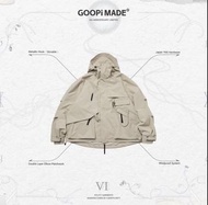 Goopi VI-G93P “Formula-G” Mountain Parka - 06 骨白