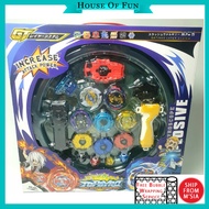 Beyblade Dinosaur Burst Toys Permainan 4PCS Beyblade Burst Toys Set With Launcher Stadium Metal Fight Mainan Kanak Kanak