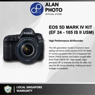 Canon EOS 5D Mark IV &amp; 5D IV with 24-105mm F4L II Lens | Canon Singapore Warranty