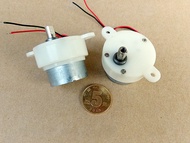 【Sell-Well】 5pcs/lot 300 Geared Motor Dc3v 6v 9v Dc Motor 10rpm~32rpm Slow Speed6.5