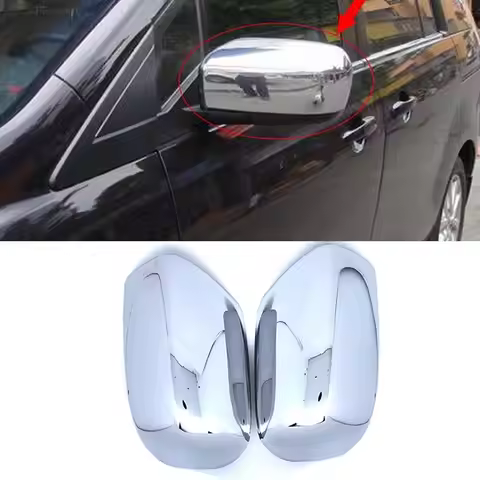 SKTOO Fit For 2008-2011 Mazda 5 / M5 reversing mirror cover / rearview mirror cover decoration modif