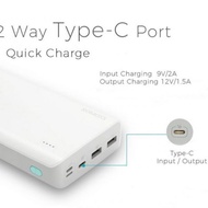ROMOSS Sense 6+ QC Type-C Fast Charge 2 USB Port 20000mAh Power Bank