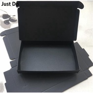 20pcs black cardboard box craft paper box for packaging handmade soap packaging black gift box squar