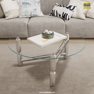 NICELYDONE Center Glass Table