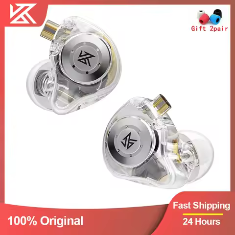 KZ EDX Pro Earphones HIFI Bass Earbuds In Ear Monitor Headphones Sport Noise Cancelling Headset New 
