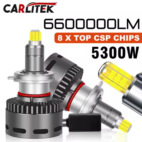 H11 H7 LED 360 Canbus D2S D2R D4S Car Headlight HB3 HB4 HIR2 9005 Bi Led Bulb Motorcycle Accessories