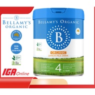 [EXP: 07/2027] Bellamy's Organic Baby Formula Junior Baby Milk Step 4 ( 2 years + )( 800g ) Equinox 