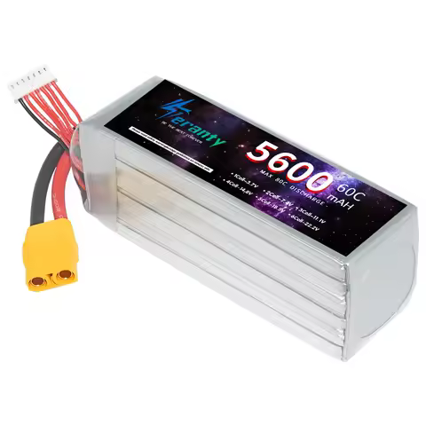 TERANTY 6S 22.2V 1500/2200/2700/3000/3500/4600/5600/6500/7200/8000/8500/9200/9800mAh Lipo Battery Fo