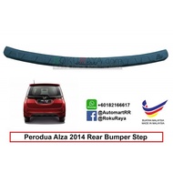 Perodua Alza Facelift 2014 Rear Bumper Step Protector