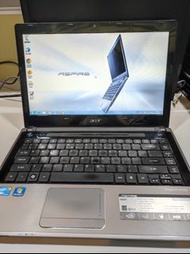 清屋！Acer Aspire Ultra Thin 4820T 14寸Notebook  手提電腦 Intel i3 6Gb Ram 500Gb Hdd HDMI 內置DVDRW 杜比DOLBY影院聲效