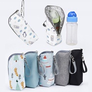 Baby Bottle Bag Bottle Warmer Baby Feeding Aluminum Mold Insulation Outing Stroller Hanging Bag For Storage Cups Drinks